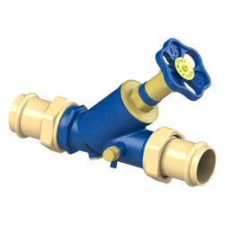 Schlösser KFR-Ventil Blue-tec mit Pressanschluss AG MULTI, Entleerung und nic... SCHLOESSER-0016894200001 4044997173169 (Abb. 1)