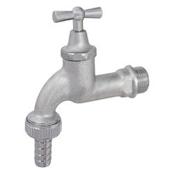 Schlösser Auslaufventil mit Metall-Schlauchverschraubung und Knebel-Oberteil,... SCHLOESSER-0017282020001 4044997119235 (Abb. 1)