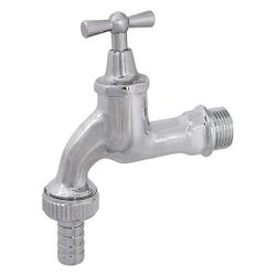 Schlösser Auslaufventil mit Metall-Schlauchverschraubung und Knebel-Oberteil,... SCHLOESSER-0017281550001 4044997119228 (Abb. 1)