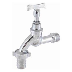 Schlösser Auslaufventil mit Messing-Schlauchverschraubung und Flachknebel-Obe... SCHLOESSER-0017322050001 4044997119860 (Abb. 1)