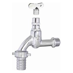 Schlösser Auslaufventil mit Messing-Schlauchverschraubung, Steckschlüssel-Obe... SCHLOESSER-0017331550003 4044997119990 (Abb. 1)