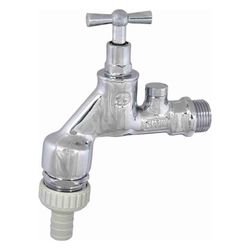 Schlösser Auslaufventil Air-tec mit Rohrbelüfter, RV, Schlauchverschraubung u... SCHLOESSER-0017531550001 4044997120903 (Abb. 1)
