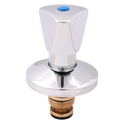 Schlösser Unterputzventil-Oberteil mit Dreikantgriff, mit Hülse und Rosette, ... SCHLOESSER-0018042500001 4044997181232 (Abb. 1)