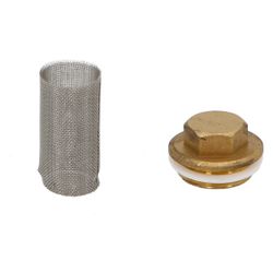 Schlösser Oberteil mit Schmutzfänger, Feinsieb, DN 25, 1", Messing... SCHLOESSER-0018092500001 4044997173756 (Abb. 1)