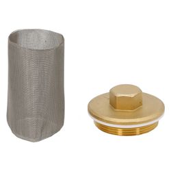 Schlösser Oberteil mit Schmutzfänger, Feinsieb, DN 50, 2", Messing... SCHLOESSER-0018095000001 4044997173817 (Abb. 1)