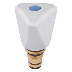 Schlösser Sanitär-Oberteil mit Rückschlagkegel und Dreikantgriff Rot, DN 15, ... SCHLOESSER-0018261551001 4044997126653 (Abb. 1)