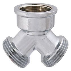Schlösser Messing-Y-Verteilerstück, DN 20, 3/4", 2x Außengewinde, 1x Innengew... SCHLOESSER-0018452050001 4044997127667 (Abb. 1)