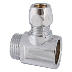 Schlösser T-Stück mit einer Quetschverschraubung, DN 10, IG x AG 1/2", 3/8" x... SCHLOESSER-0018731510001 4044997130384 (Abb. 1)