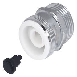 Schlösser Rohrbelüfter DN 20, AG 3/4" x AG M27x1, verchromt, DVGW-geprüft... SCHLOESSER-0018801550001 4044997131480 (Abb. 1)