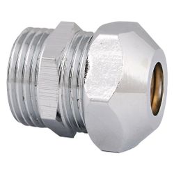Schlösser Quetschverschraubung auf Nippel mit Außengewinde, DN 10, 1/2" x 1/2... SCHLOESSER-0083871510001 4044997248126 (Abb. 1)