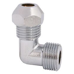 Schlösser Winkel mit 1 Quetschverschraubung, DN 10, 1/2" x 1/2" x 10mm, verch... SCHLOESSER-0018921510001 4044997131602 (Abb. 1)