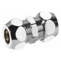 Schlösser Doppel-Quetschverschraubung, DN 10, 3/8" x 10mm, verchromt... SCHLOESSER-0018941010001 4044997131664 (Abb. 1)