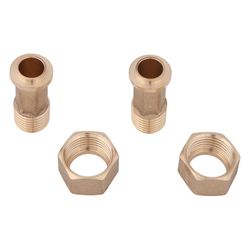 Schlösser Wasserzähler-Verschraubungsset, 1 1/4" IG x 1/2" AG, Messing, für Ö... SCHLOESSER-0022401400001 4044997133729 (Abb. 1)