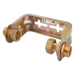 Schlösser Wasserzähler-Einbaubügel mit Verschraubung, starr, Q3 2,5m3/h, 3/4"... SCHLOESSER-0022801570001 4044997175552 (Abb. 1)