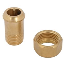 Schlösser Anschlussverschraubung DN 20, Tülle 3/4", Überwurfmutter 1", Messin... SCHLOESSER-0033022000001 4044997135464 (Abb. 1)