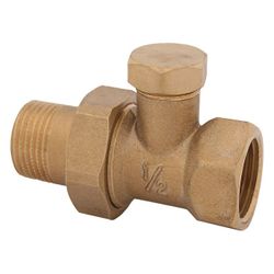 Schlösser Heizkörperverschraubung mit Muffe, Durchgangsform, DN 15, 1/2", Mes... SCHLOESSER-0039751500001 4044997139646 (Abb. 1)