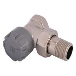 Schlösser Thermostatventil Standard, Eckform, DN 15, 1/2", vernickelt... SCHLOESSER-0047001550002 4044997140956 (Abb. 1)
