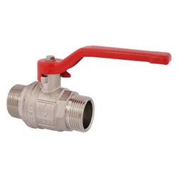 Schlösser Kugelhahn voller Durchgang, DN 25, 1" AG x AG, Baulänge 86mm, Stahl... SCHLOESSER-0062452520001 4044997144602 (Abb. 1)
