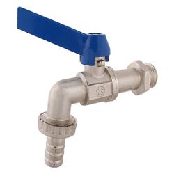 Schlösser Kugel-Auslaufhahn, schwer, mit Schlauchverschraubung, DN 20, 3/4", ... SCHLOESSER-0067402020001 4044997145081 (Abb. 1)