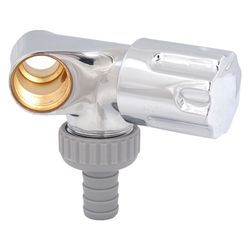 Schlösser Nebenanschlussventil mit Schlauchverschraubung und Designgriff, DN ... SCHLOESSER-0071451550001 4044997145555 (Abb. 1)