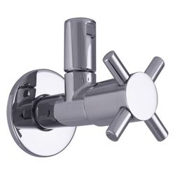 Schlösser Design-Tec Eckventil nicht selbstdichtend, Maya, 1/2", Chrom hochgl... SCHLOESSER-0072401550001 4044997170427 (Abb. 1)