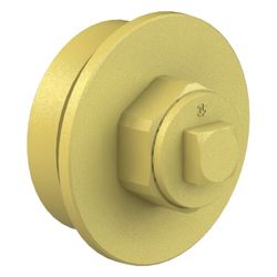 Schlösser Abschlussstopfen links, Wasserzufuhr von rechts, Eingang 1 1/2"... SCHLOESSER-0074554000001 4044997161128 (Abb. 1)