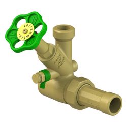 Schlösser Abzweig-T-Ventil, Freistromventil mit nichtsteigender Spindel, DN 2... SCHLOESSER-0077002001001 4044997181553 (Abb. 1)