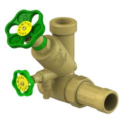 Schlösser Abzweig-T-Ventil KFR, Freistromventil mit nichtsteigender Spindel, ... SCHLOESSER-0078003201001 4044997161678 (Abb. 1)