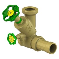 Schlösser Abzweig-T-Ventil KFR, Freistromventil mit nichtsteigender Spindel, ... SCHLOESSER-0078004002001 4044997161708 (Abb. 1)