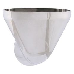 Schlösser Ablauftrichter doppelt mit Rosette, 1" AG, verchromt... SCHLOESSER-0082032051001 4044997207192 (Abb. 1)