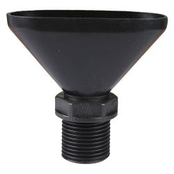Schlösser Ablauftrichter doppelt, 1" AG, POM Schwarz... SCHLOESSER-0082082000001 4044997201954 (Abb. 1)