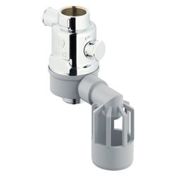 Schlösser Systemtrenner BA4 mit Ablauftrichter, DN 15, verchromt matt, DVGW-g... SCHLOESSER-0082511550001 4044997203286 (Abb. 1)
