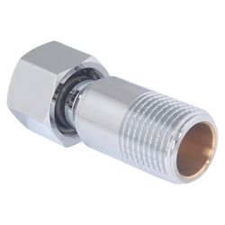 Schlösser Wandverschraubung, 1/2" AG auf 1/2" IG... SCHLOESSER-0082551550001 4044997241455 (Abb. 1)