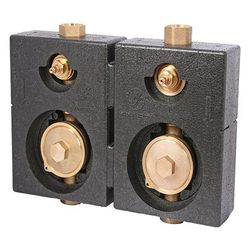 Schlösser Montageblock Duo, M77x1,5, mit Befestigungsmaterial, 3/4" IG, Messi... SCHLOESSER-0099020600001 4044997251010 (Abb. 1)