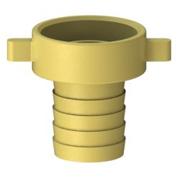 Schlösser Messing-Schlauchverschraubung, 2-teilig, flachdichtend, 1 1/4" x 1 ... SCHLOESSER-GA34104000001 4044997162842 (Abb. 1)