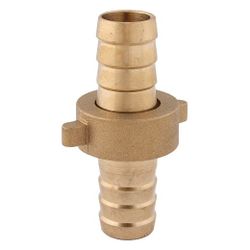 Schlösser Messing-Schlauchverschraubung, 3-teilig, flachdichtend, 3/4" x 1/2"... SCHLOESSER-GA34132000001 4044997162934 (Abb. 1)
