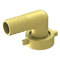 Schlösser Winkelverschraubung flachdichtend, 3/4" x 1", Messing blank... SCHLOESSER-GA34192000001 4044997163184 (Abb. 1)