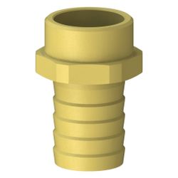 Schlösser Sauger Schlauchstutzen, Tülle 1", 1" AG, Messing... SCHLOESSER-GA34353000001 4044997163498 (Abb. 1)