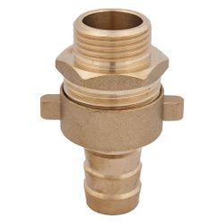Schlösser Standrohrverschraubung, 1/2" AG, 3-teilig, flachdichtend, Messing... SCHLOESSER-GA34371000001 4044997163559 (Abb. 1)