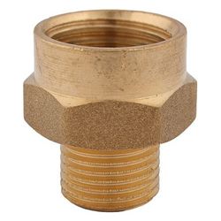 Schlösser Reduziernippel 3/8" AG x 1/2" IG, flachdichtend, Messing... SCHLOESSER-GA34441000001 4044997163887 (Abb. 1)