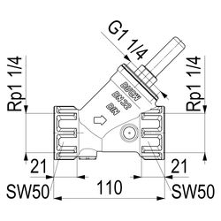Schlösser Rückflussverhinderer mit Muffenanschluss und ohne Entleerung, DN 32... SCHLOESSER-0013253200001 4044997159606 (Abb. 1)