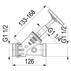 Schlösser Freistromventil Blue-tec mit Außengewinde MULTI, ohne Entleerung un... SCHLOESSER-0015443200001 4044997115732 (Abb. 1)