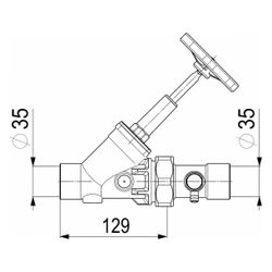Schlösser KFR-Ventil mit Entleerung in der Verschraubung im Ausgang, mit nich... SCHLOESSER-0016753500001 4044997118542 (Abb. 1)