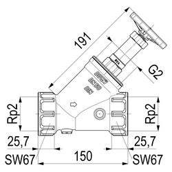 Schlösser KFR-Ventil Blue-tec mit Muffenanschluss, ohne Entleerung, mit nicht... SCHLOESSER-0016265000001 4044997117361 (Abb. 1)