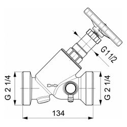 Schlösser KFR-Ventil mit Außengewinde für Kunststoffrohr, Entleerung und nich... SCHLOESSER-0016764000001 4044997118665 (Abb. 1)