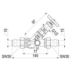 Schlösser KFR-Ventil Blue-tec mit Pressanschluss AG MULTI, Entleerung und nic... SCHLOESSER-0016891500001 4044997173077 (Abb. 1)