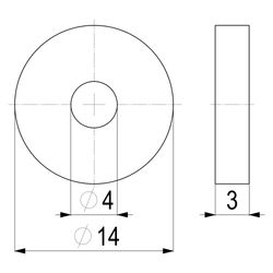 Schlösser Kegeldichtung für Durchgang- und Schrägsitzventil, DN 10, 3/8", EPD... SCHLOESSER-0018601000001 4044997128732 (Abb. 1)