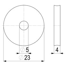 Schlösser Kegeldichtung für Durchgang- und Schrägsitzventil, DN 20, 3/4", EPD... SCHLOESSER-0018602000001 4044997128770 (Abb. 1)