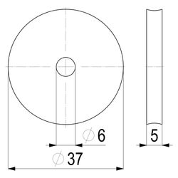 Schlösser Kegeldichtung für Durchgang- und Schrägsitzventil, DN 32, 1 1/4", E... SCHLOESSER-0018603200001 4044997128817 (Abb. 1)