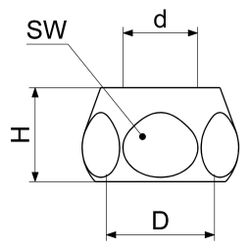 Schlösser Quetschverschraubung ohne Längenausgleich, DN 10, 3/8" x 10mm, verc... SCHLOESSER-0018971010001 4044997131749 (Abb. 1)